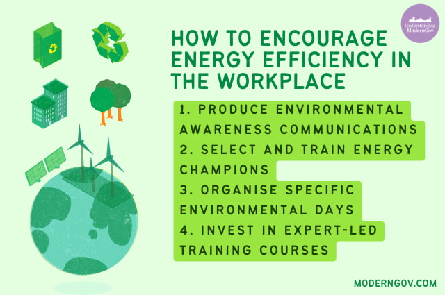 encouraging energy efficiency at the workplace tips