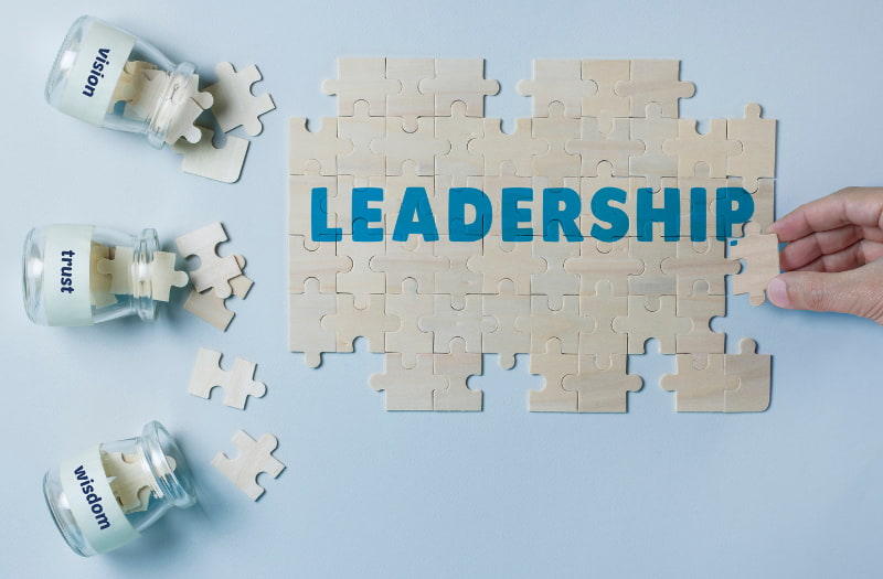 building trust in leadership puzzle pieces