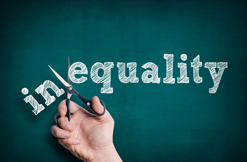 Person using equality impact assessments in the public sector to cut inequality