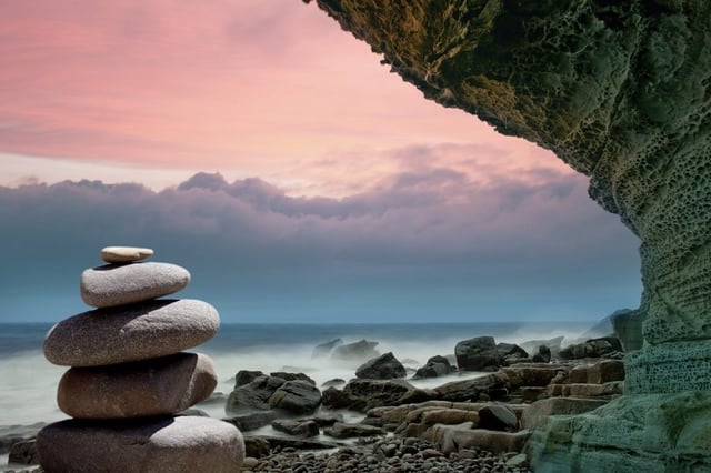 Pebbles mindfulness