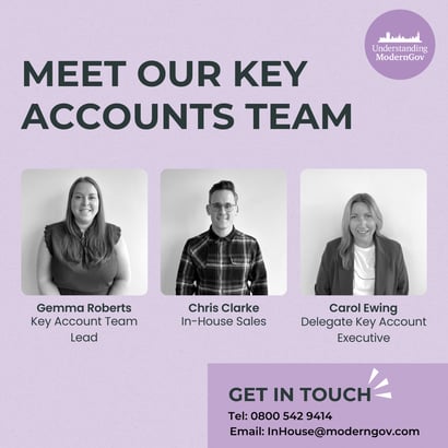 Learn more about our three account managers for your public sector training needs