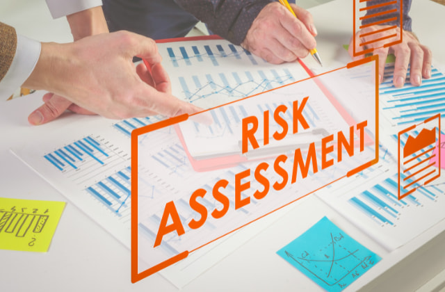 people conducting a risk assessment for their organisation