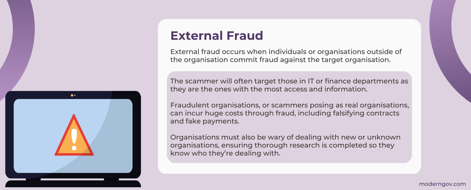 external counter fraud in the public sector
